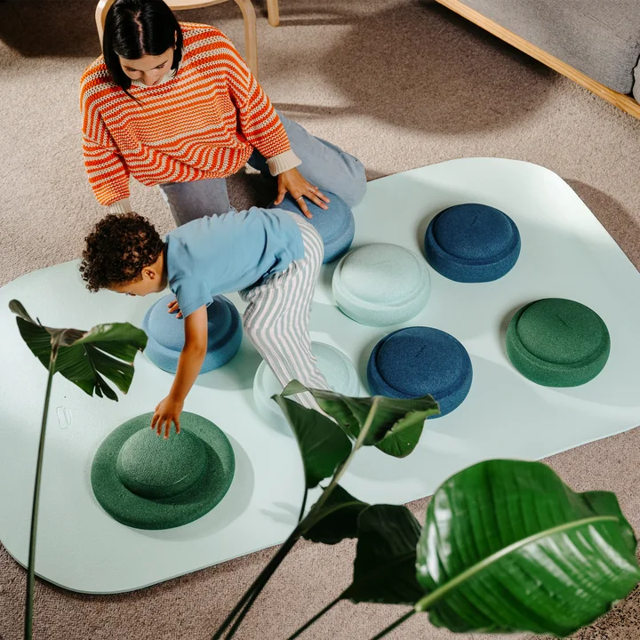 Stapelstein® - Original + Board, Waters & Greens Set Komplett (8 tlg.)