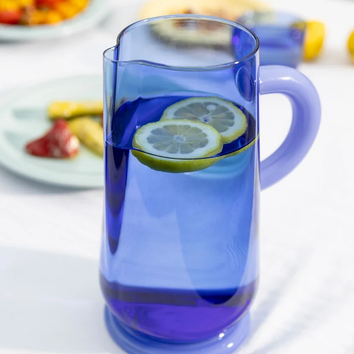 Dew Karaffe 1 L, blue von &klevering