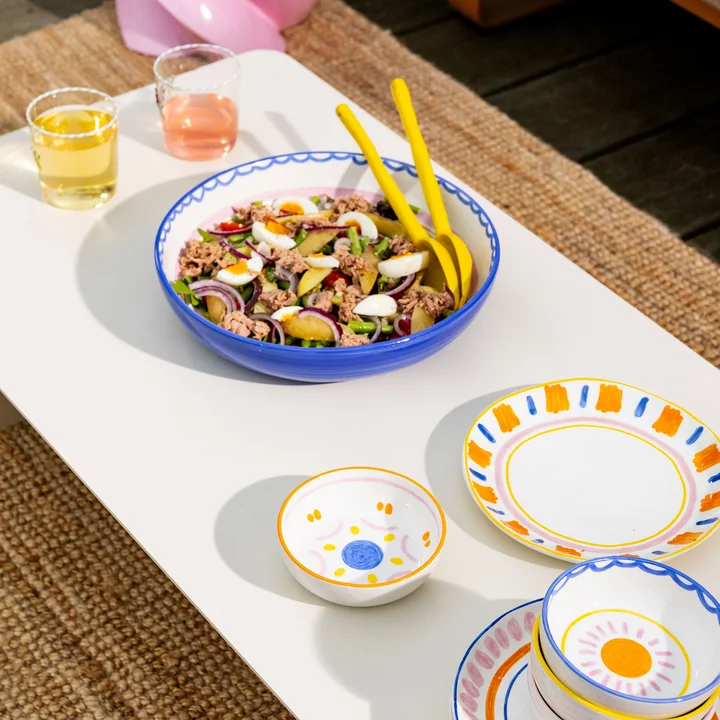 Boavista Salatschale Ø 30 cm, blau von &klevering