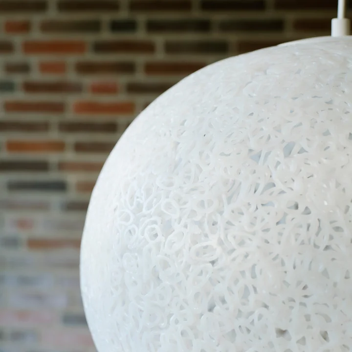 Normann Copenhagen - Act Pendelleuchte Ø 60 cm, weiß