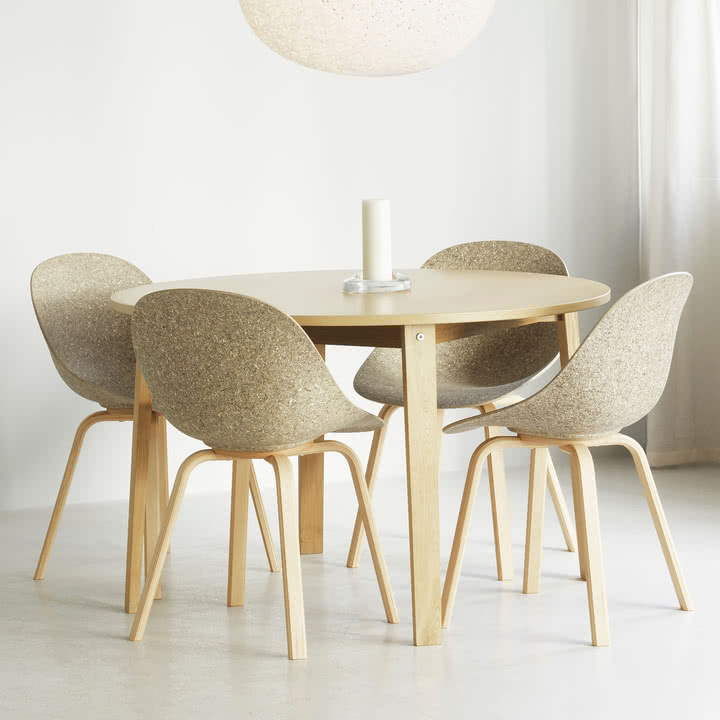 Normann Copenhagen - Mat Stuhl, seaweed