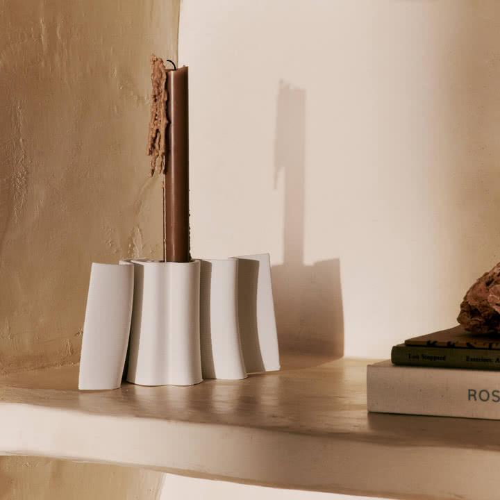 Ferm Living - Dedali Kerzenhalter, off-white
