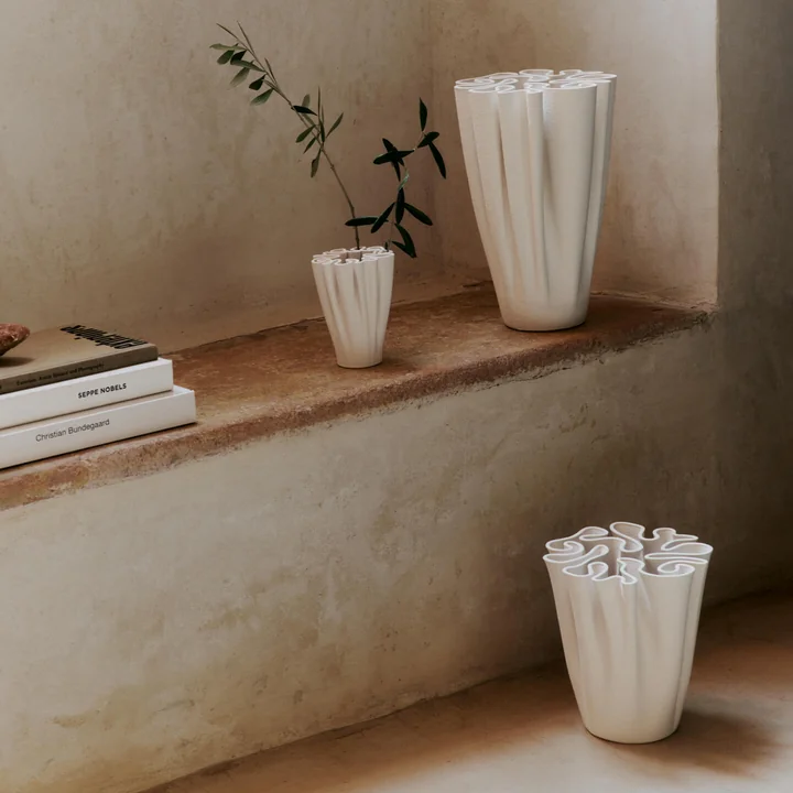 Ferm Living - Dedali Vasen, off-white