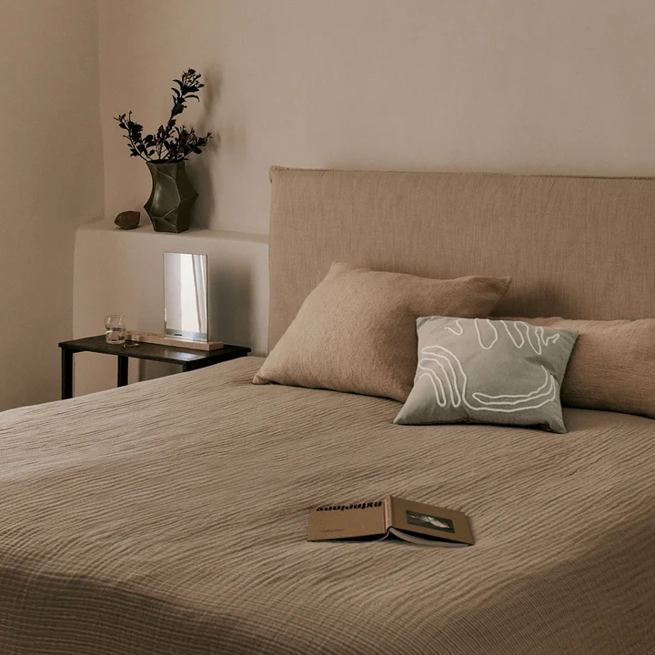 Ferm Living - Jot Kissen, 50 x 50 cm, elm green