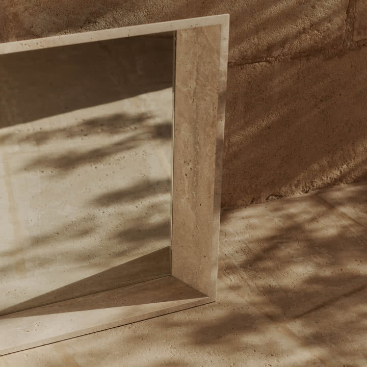 Ferm Living - Lancet Spiegel, 53 x 63,5 cm, sand