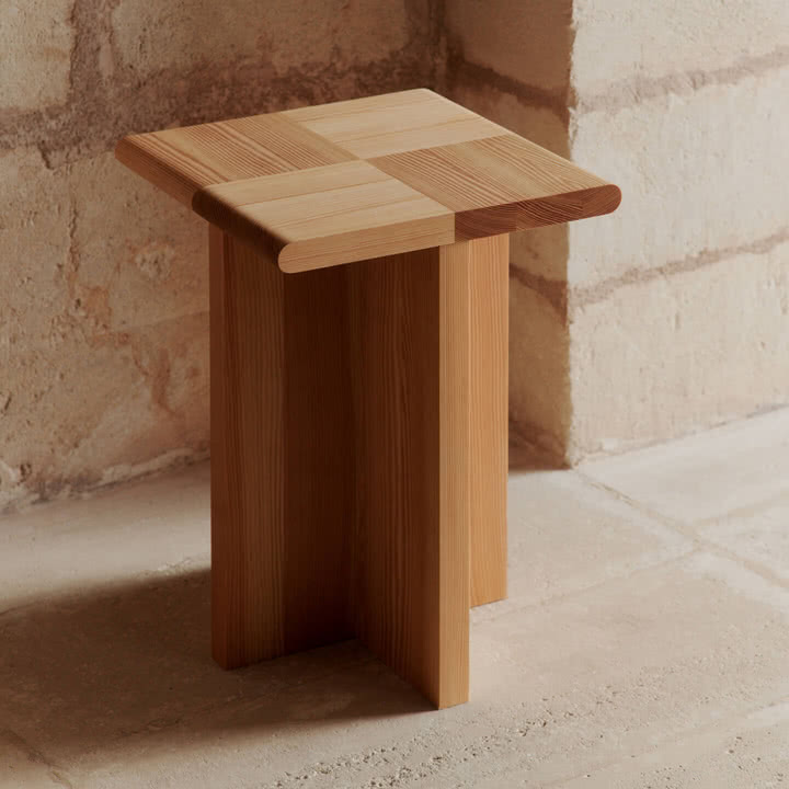 Ferm Living - Sala Beistelltisch, H 45 cm, Douglasie geölt
