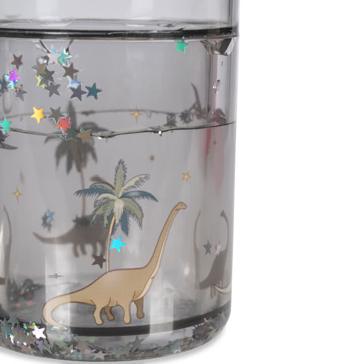 Konges Sløjd - Glitzertasse, Dino (2er-Set)