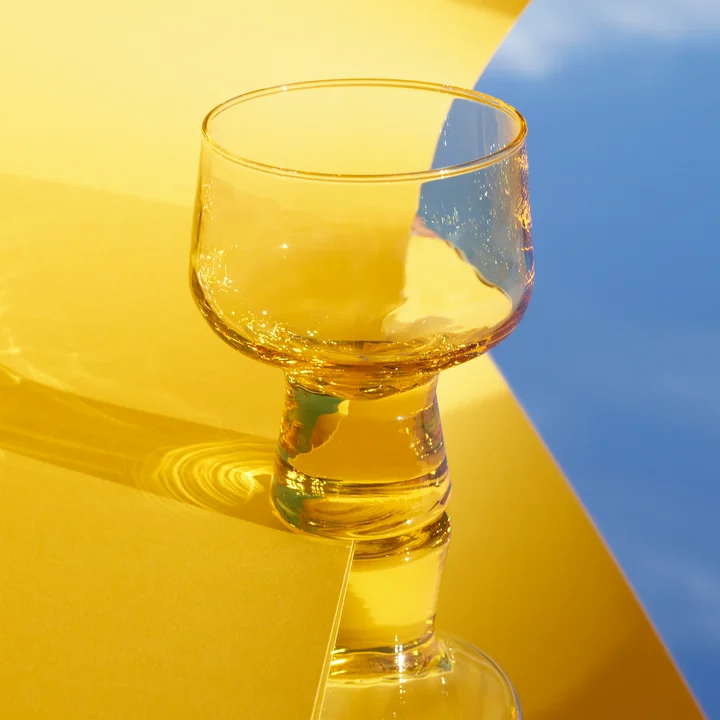 Iittala - Solare Kelchglas, 0,29 l, fire yellow