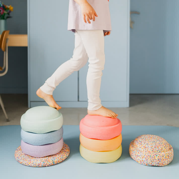 Stapelstein® - Rainbow Set complete pastel, multicolor (7er-Set)