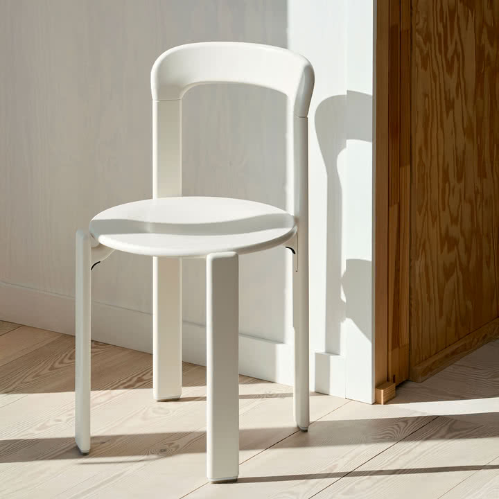 HAY - Rey Stuhl, cream white (Standardgleiter)