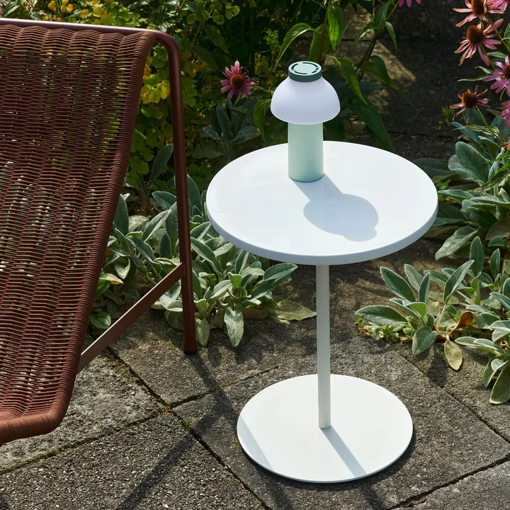 HAY - Pyro Beistelltisch, Ø 45 cm, cremeweiß / eierschale