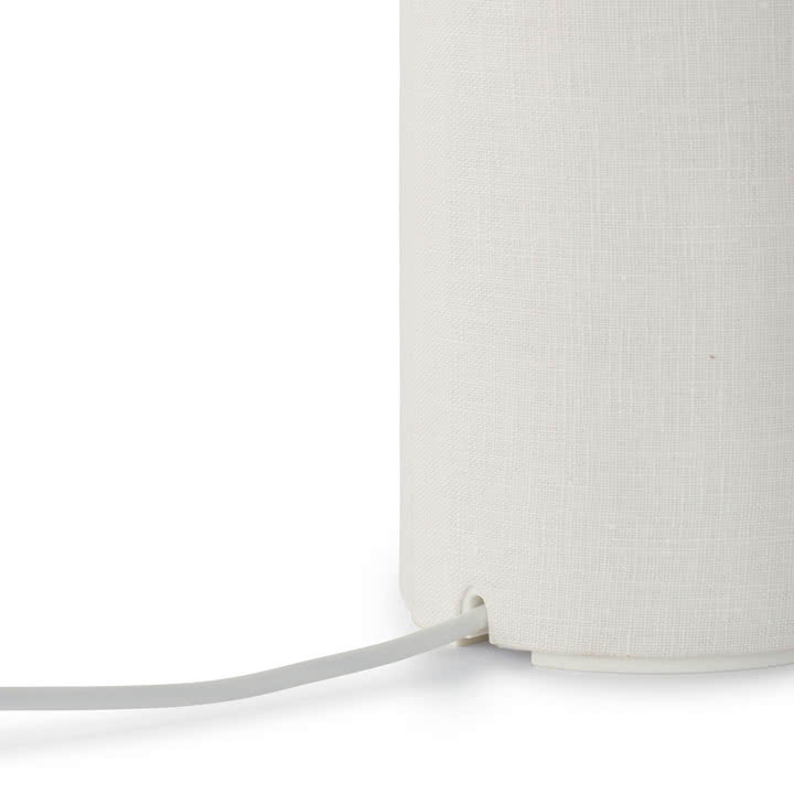 New Works - Margin Portable LED Tischleuchte mit Akku, weiß