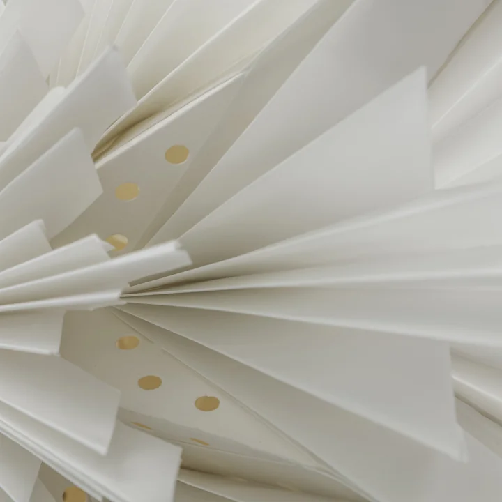 House Doctor - Dust Papier Weihnachtsstern, off-white