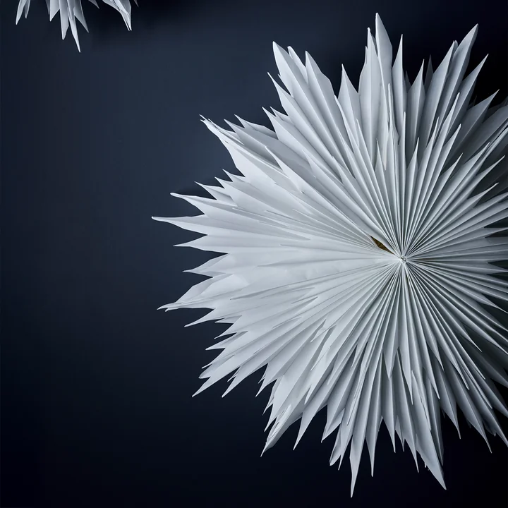 House Doctor - Dust Papier Weihnachtsstern, off-white