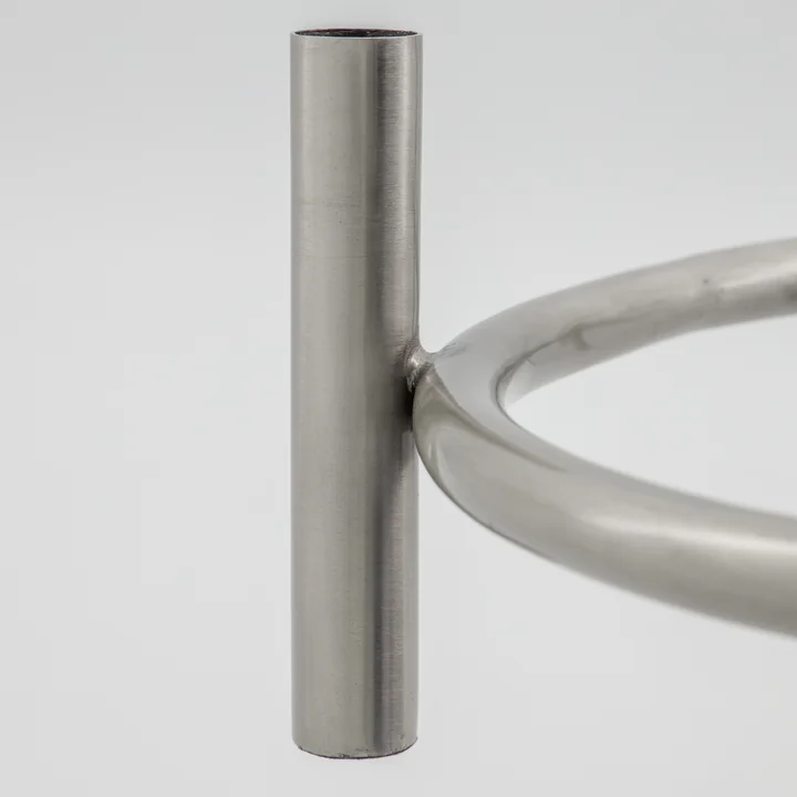 House Doctor - Maxi Advent Kerzenständer, Ø 30 cm, antikes silber