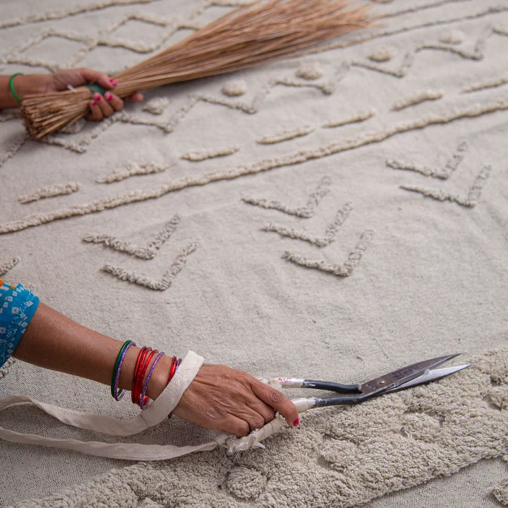 Lorena Canals - Tribu Teppich, 200 cm x 300 cm, natural