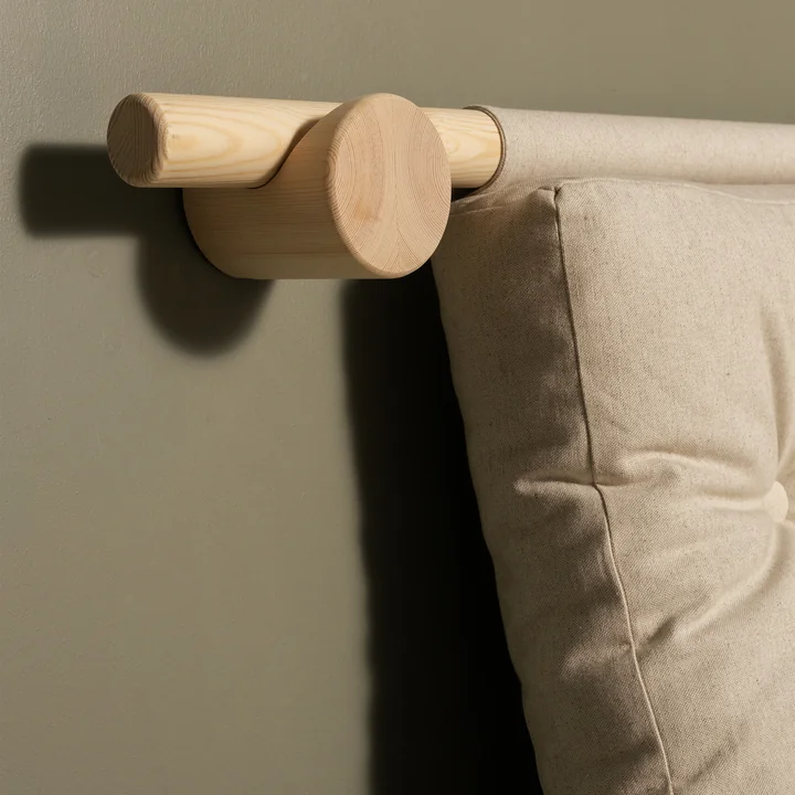 Karup Design - Hooked 135 Sofabett inkl. Bravo Matratze 135 x 200 cm, linen