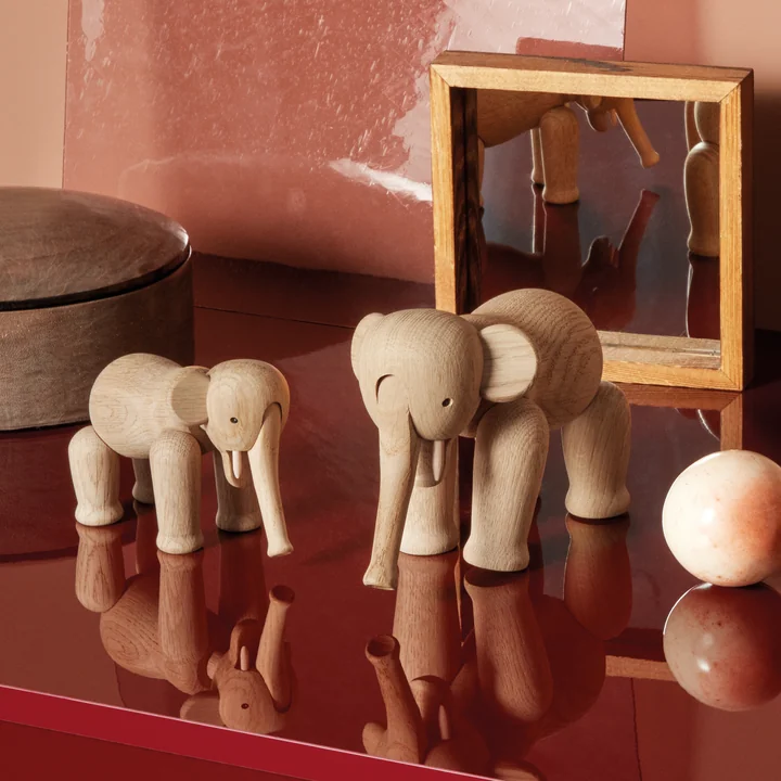 Kay Bojesen - Holz-Elefanten, Eiche