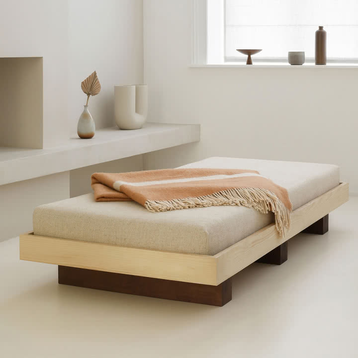 Nobodinoz x Heju - Tagesbett & Juniorbett 76 x 166 cm, Esche natur