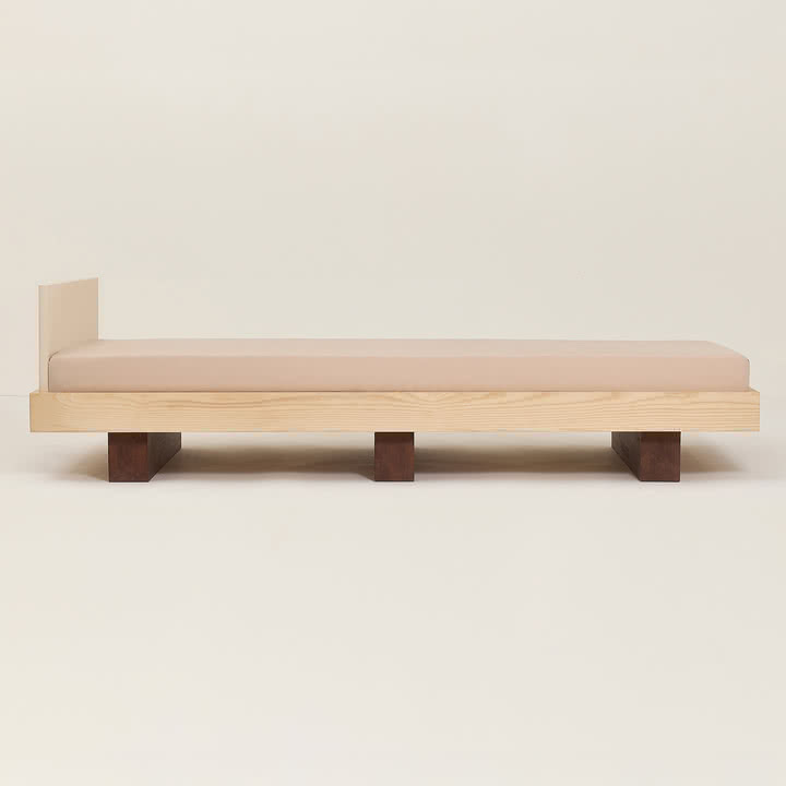 Nobodinoz x Heju - Tagesbett & Juniorbett 76 x 166 cm, Esche natur