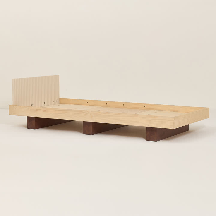 Nobodinoz x Heju - Tagesbett & Juniorbett 76 x 166 cm, Esche natur