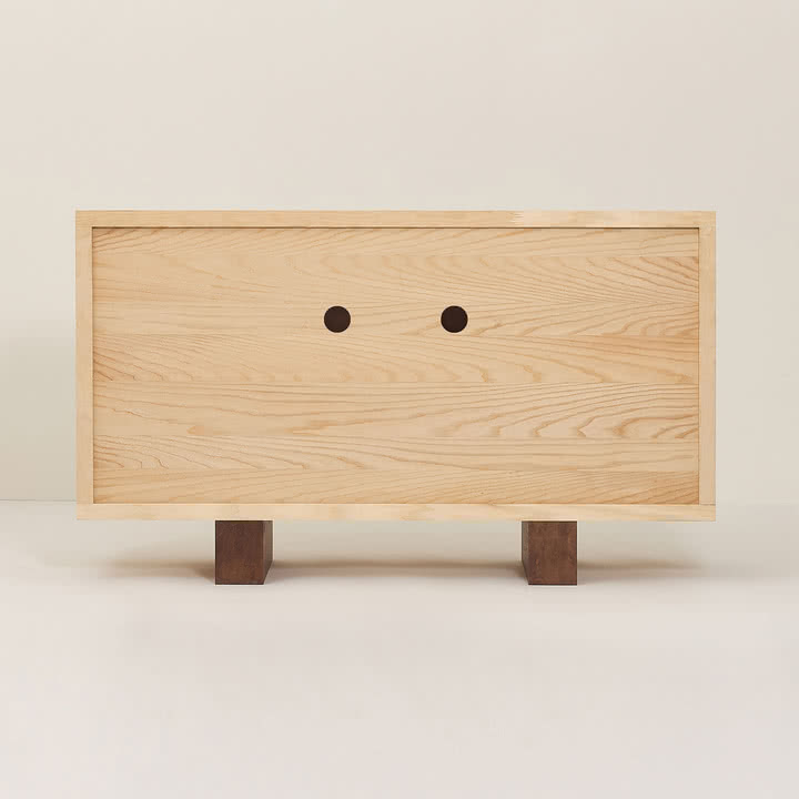 Nobodinoz x Heju - Sideboard 70 x 120 cm, Esche natur