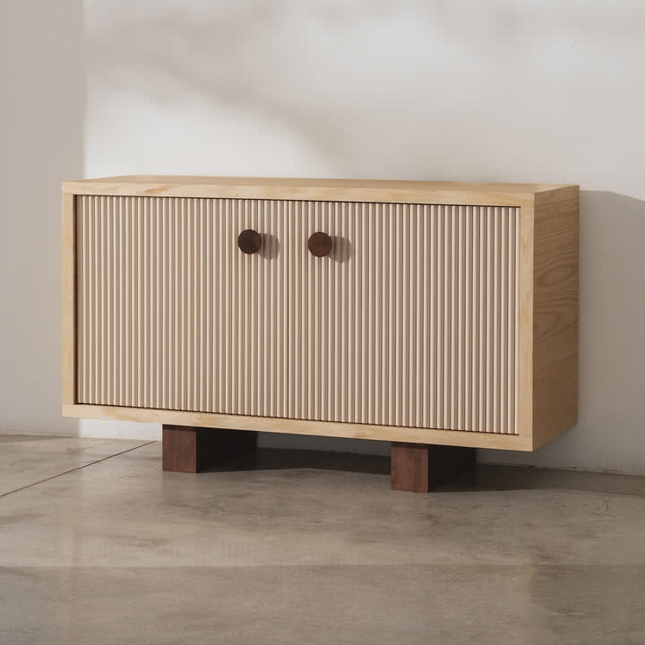 Nobodinoz x Heju - Sideboard 70 x 120 cm, Esche natur
