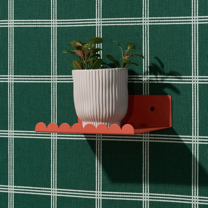 Nobodinoz - Vibes Wandregal, small, burnt red