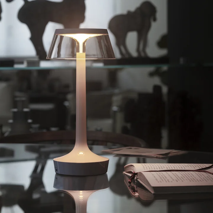 Flos - Bon jour Unplugged Akku-Tischleuchte, Color Tune, french rose