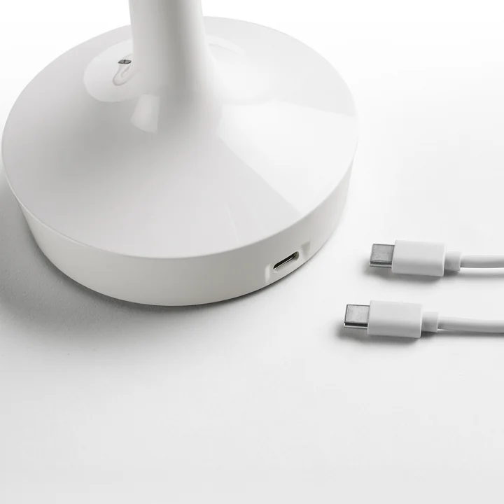 Flos - Bon jour Unplugged Akku-Tischleuchte, Color Tune, almost white