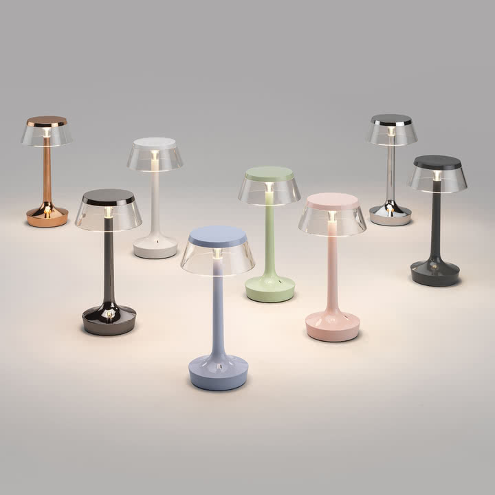 Flos - Bon jour Unplugged Akku-Tischleuchte, Color Tune, Gruppe