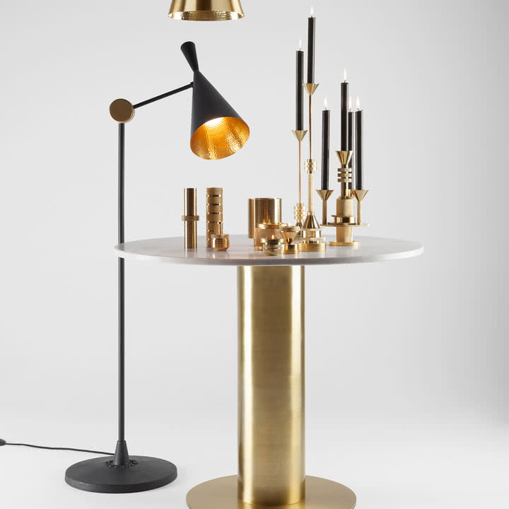 Tom Dixon - Beat LED Stehleuchte, schwarz