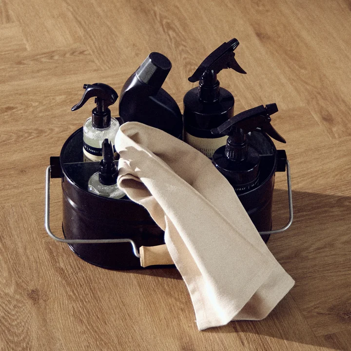 Humdakin - Utensilien Behälter, 30 x 19 x 13 cm, schwarz