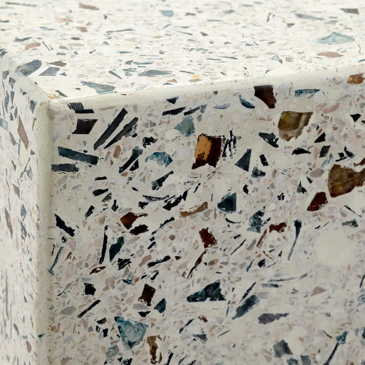 Serax - Pawn Terrazzo Beistelltisch, weiß