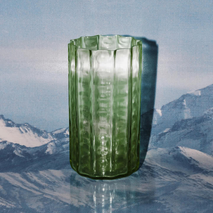Serax - Waves N°1 Vase, grün