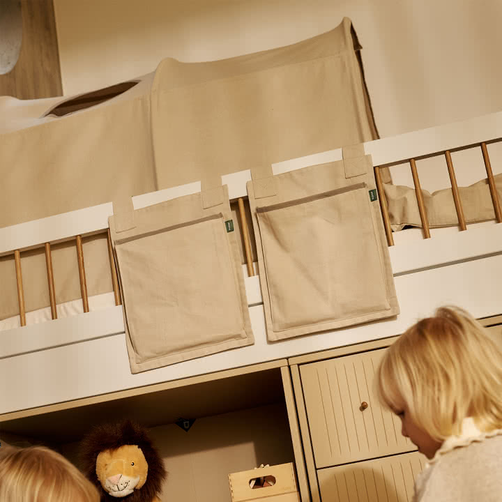 Flexa - Dawn Betttaschen, warm gray
