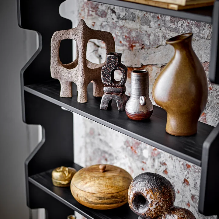 Bloomingville - Savoya Bücherregal, schwarz