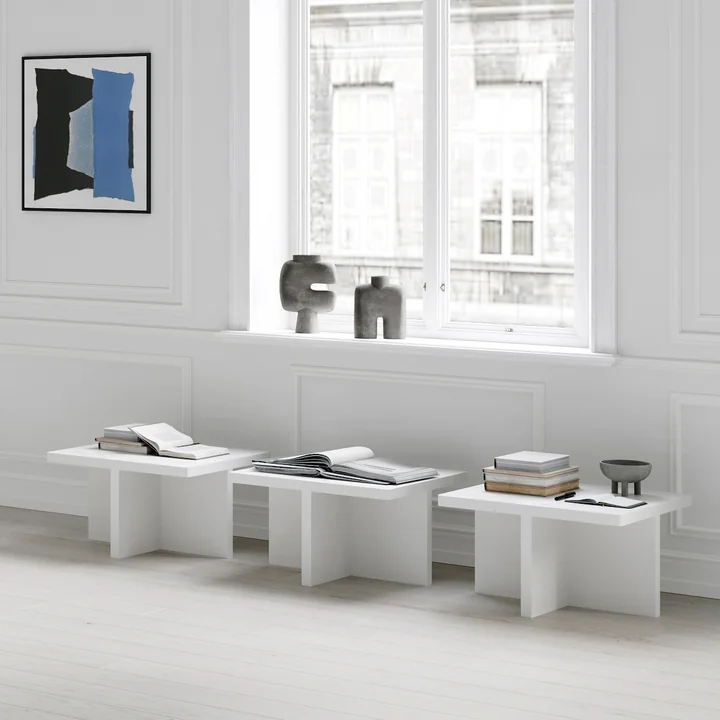 101 Copenhagen - Brutus Beistelltisch, bone white