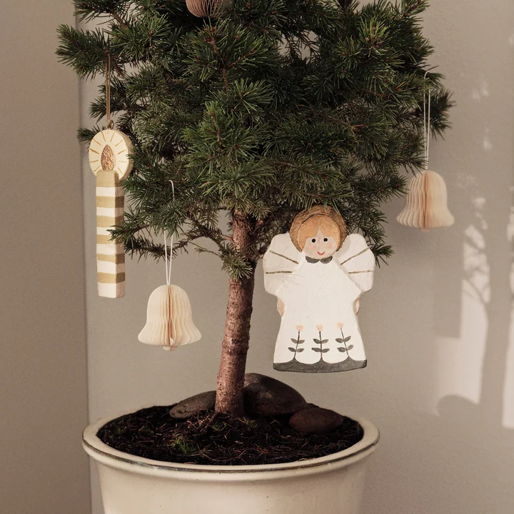 Broste Copenhagen - Fairy Tale Christbaumschmuck Angel, multi colour