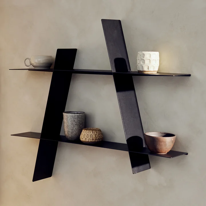 Andersen Furniture - A-Shelf large, Stahl schwarz lackiert