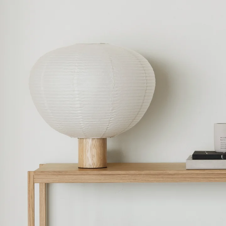 Blomus - Kami Tischleuchte, Ø 46 x 45 cm, Eiche