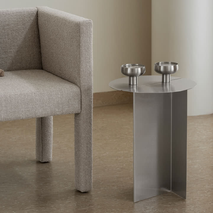 Blomus - Oru Beistelltisch S, edelstahl matt