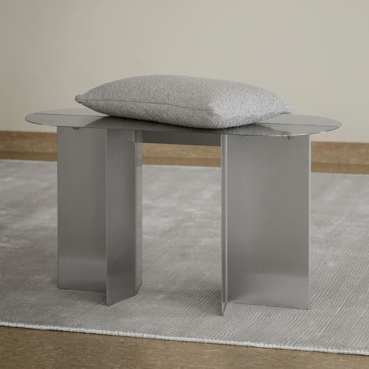 Blomus - Oru Sitzbank, edelstahl matt