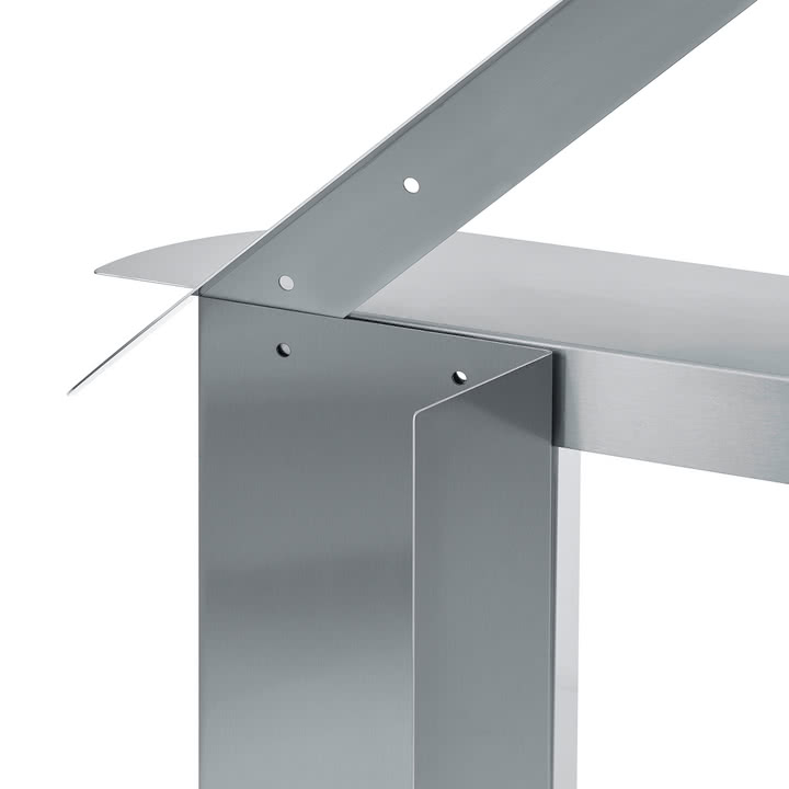 Blomus - Oru Sitzbank und Sideboard, edelstahl matt
