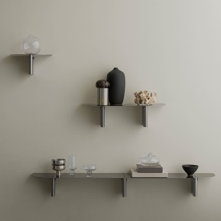 Blomus - Oru Wandregal, edelstahl matt