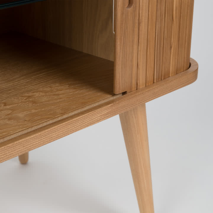 Zuiver - Barbier Sideboard mit Schiebetüren, Esche