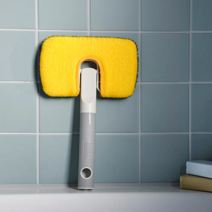 Joseph Joseph - CleanTech 2-in-1 Mikrofaser-Handwischer, light stone