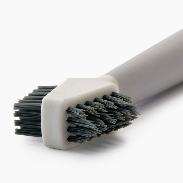 Joseph Joseph - CleanTech 3-in-1 Kleine Reinigungsbürste mit Griff, light stone