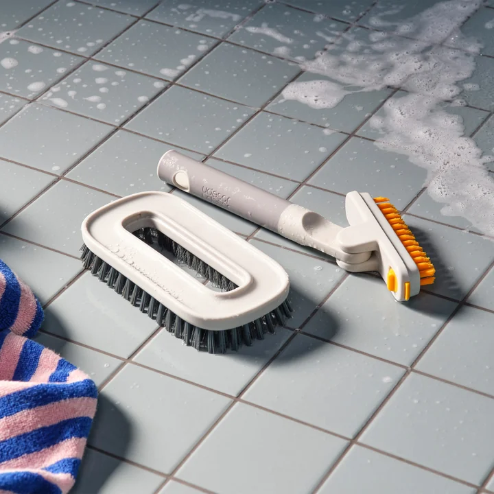 Joseph Joseph - CleanTech Scheuerbürste , light stone