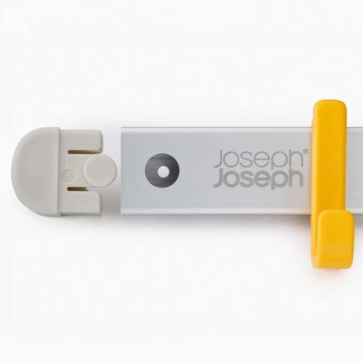 Joseph Joseph - CleanTech Wandhalterung für Putzgeräte, silber